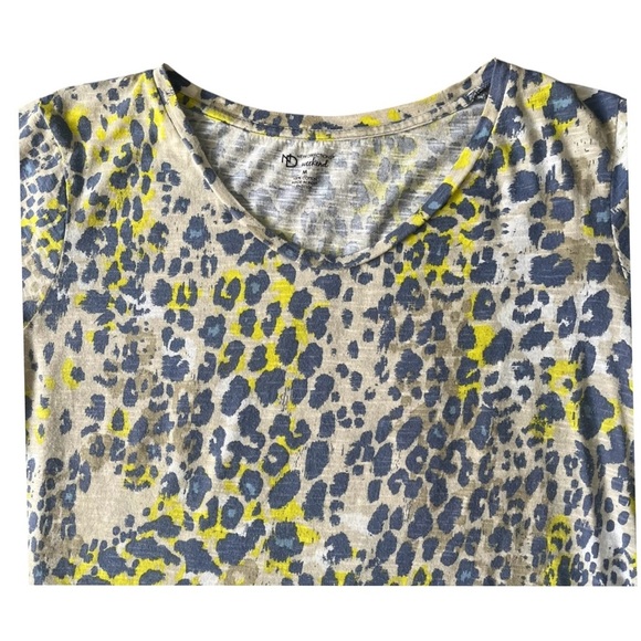 New Directions Blue Relaxed Boxy Tee - Picture 5 of 12